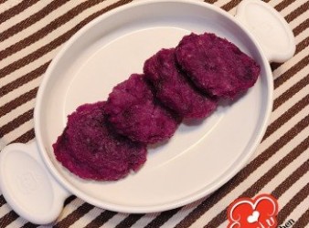 寶寶小食︰紫薯烤米餅食譜 [10M+]