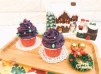 紫薯栗蓉聖誕cupcake