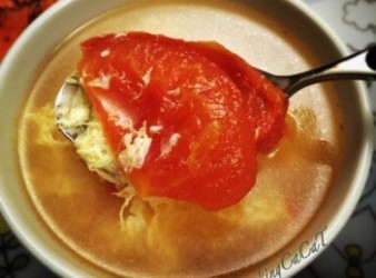 蕃茄蛋花湯