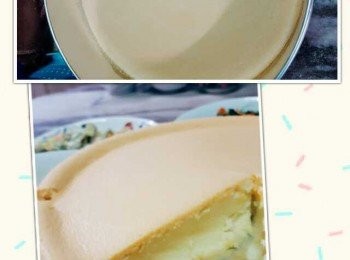 第一次做蛋糕就選了最簡單的，謝謝你的材料指導～烤出來裡面很酥軟 #我也煮了 