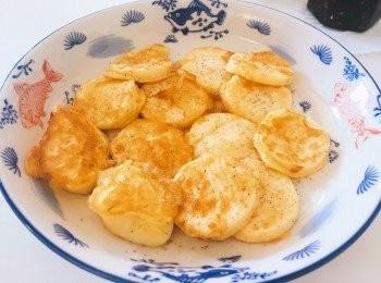 #交功課 
味道好好，下次要切厚啲^^