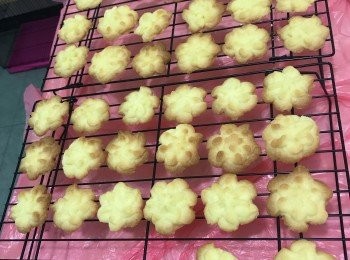 時日唧花牛油曲奇 #交功課