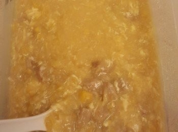 第一次整粟米肉粒 #交功課