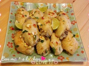 泰式酸辣雞翼 #交功課