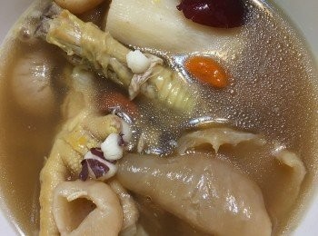 滋補花膠雞湯 #交功課