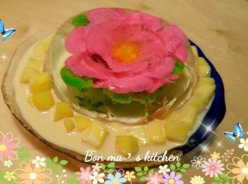 花之果凍 #交功課