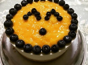 芒果奶凍餅 #交功課