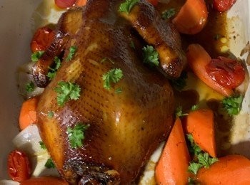 醃肉雞汁滲入蔬菜裏 蔬菜也很好吃哦 #交功課