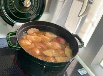 蘋果雪梨無花果水 #交功課