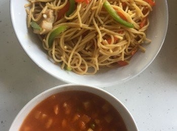 我改咗用食淨嘅豬肉,下次試下用牛肉先，個汁好好味，多謝分享 #交功課