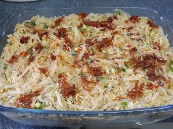 全部成品1800克，足足3斤重，炒到手臂軟