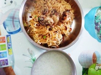 改用頂好公仔面煮，好好食!謝啦^^