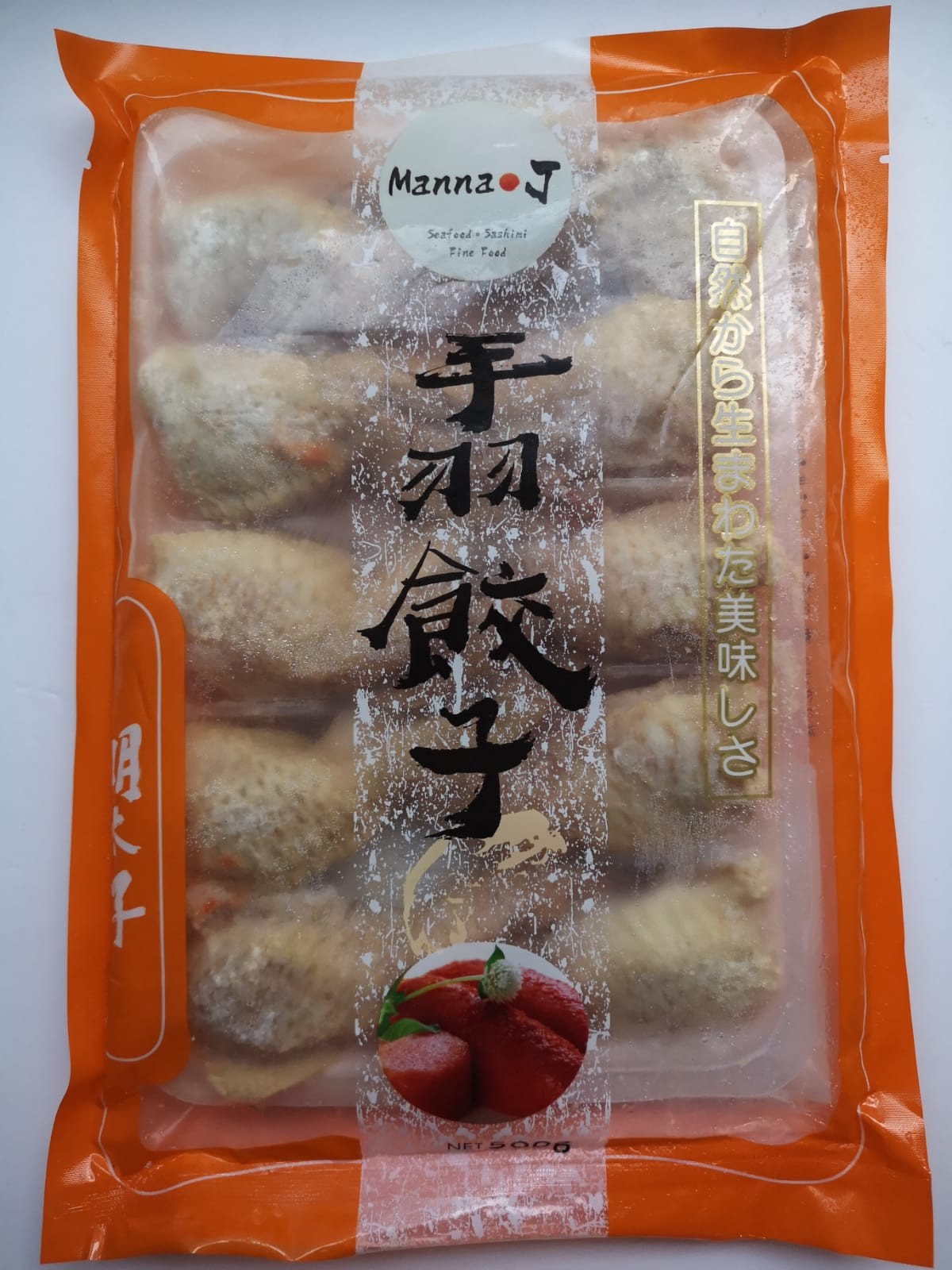 Manna J手羽明太子餃子 雞翼 500g 內10隻裝 Cook1cook網購平台