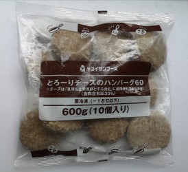 日本芝士漢堡扒.600g/包(內10個裝)
