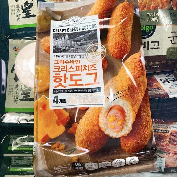 Glucks Schwein 韓國脆香車打芝士熱狗腸  (1包4支獨立包裝)
