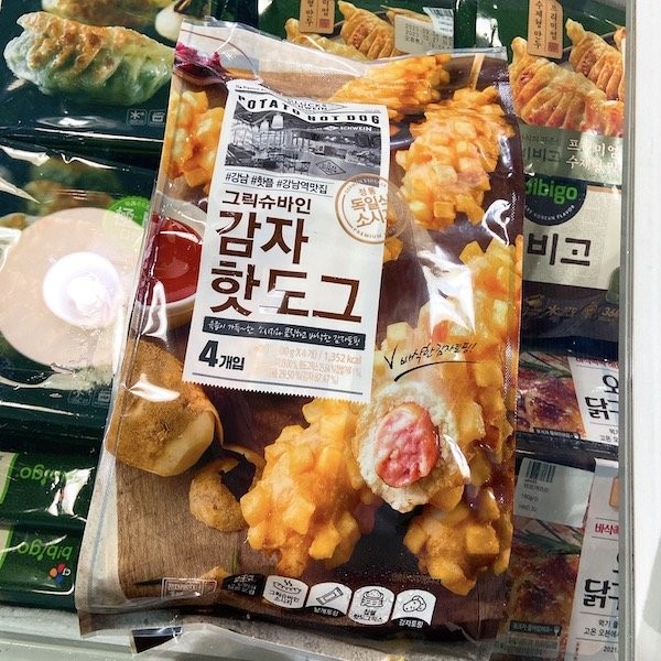 Glucks Schwein 韓國香脆薯仔粒粒熱狗腸  (1包4支獨立包裝)