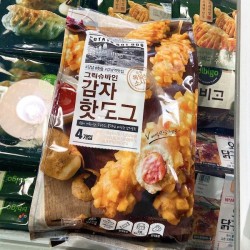 Glucks Schwein 韓國香脆薯仔粒粒熱狗腸