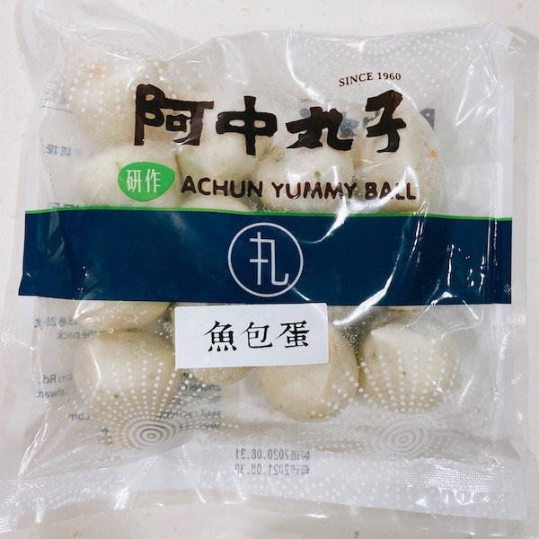 阿中丸子魚包蛋(蟹粉蟹米包)300g 