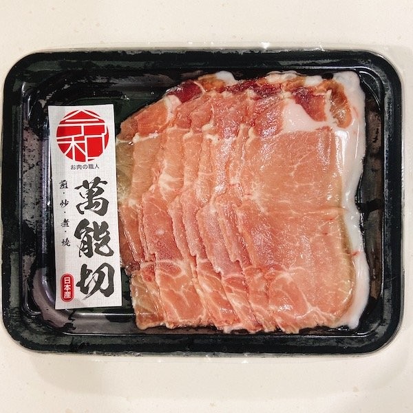 日本特選豚脊肉切片2mm(150g) 