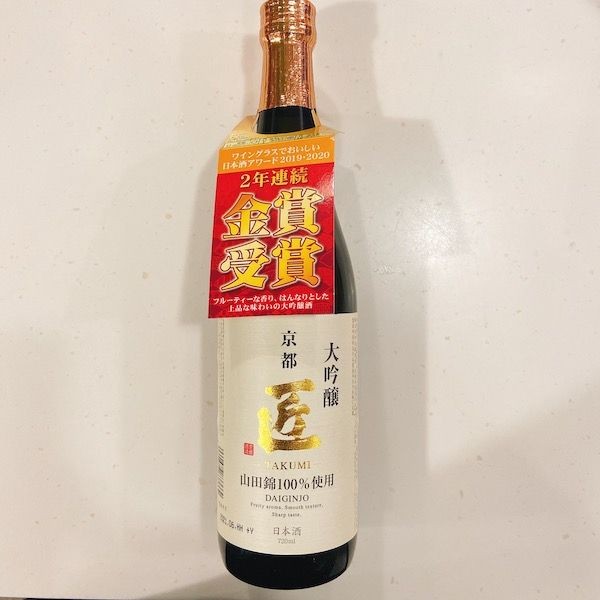 京姬 匠 大吟釀720ml