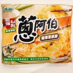 蔥阿伯餃手工祖傳蔥抓餅(600g(5片) /包)