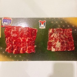 美國安格斯牛頸脊和牛粒烤肉拼盤(每款約200g)