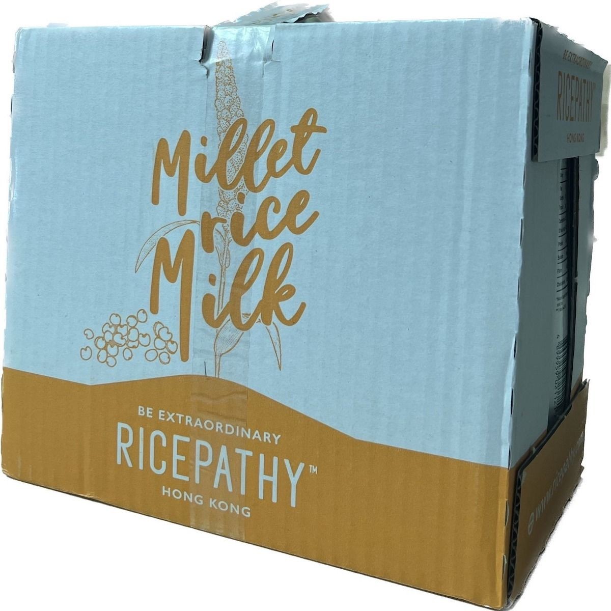 RICEPATHY有機無糖小米米奶1升x6支(1箱)