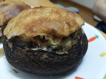 step7: 180度烤約 25~30 分鐘, 酥皮金黃色即可