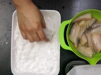 step6: 再撲上生粉（第一次）