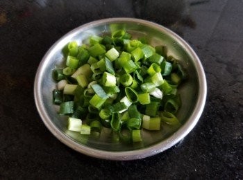 step3: 蔥粒