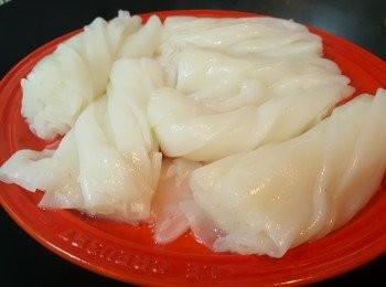 step4: 將陳村粉用大火蒸5分鐘。