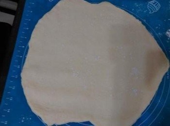 step4: 用木桿由中間往外桿開成長方形