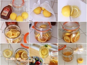 step1: 燒一鍋熱水，沖洗密封玻璃罐內外，用以消毒殺菌。沖完後可自然風乾，或用乾淨廚房紙巾擦乾(剛沖完熱水的玻璃罐溫度很高，操作時要注意)。