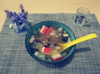 step7: 冬瓜去皮切粒。