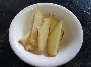 step9: 薑片