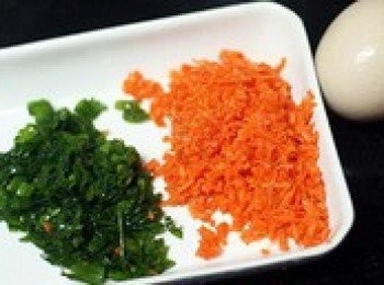 step1: 胡蘿蔔切粒