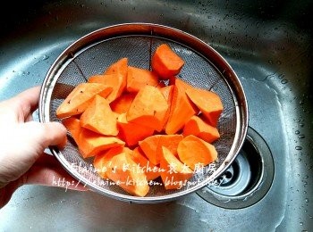 step10: 倒去水份後用水沖一沖洗及瀝乾