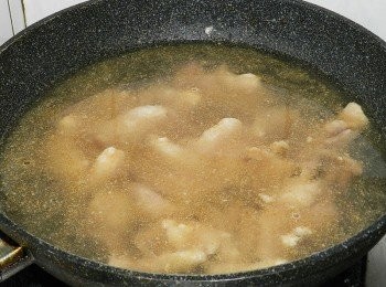 step4: 加水後煮滾