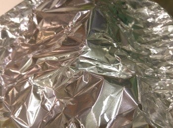step6: 起鑊後用錫紙包約三分鐘讓血出流出。