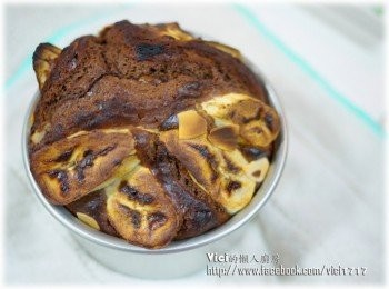 step4: 6 放入氣炸鍋 180度 要融岩烤約 15分 要全熟烤約 20分