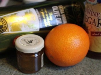 step3: ** 紅酒醋可以用水果醋, 或檸檬汁代替 ** 果汁與果醬口味也可以隨意變化