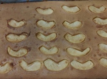 step5: 烤箱事先預熱180。c，烤15分鐘，再調降在160。c烤20分鐘