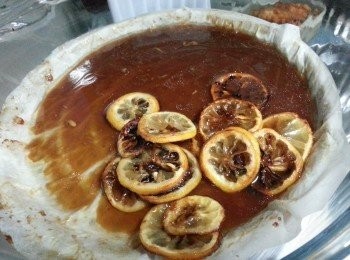 step7: 完成後上碟,倒去多餘水份即可.