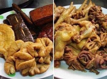 step4: 將所有完成滷味取出並瀝除多餘湯汁