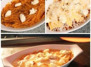 step1: 地瓜蒸熟後攪成泥, 加入少許肉桂粉拌勻