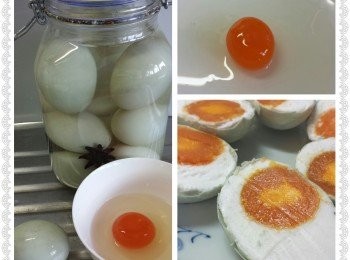 step7: 20天後加入1湯匙玫瑰露酒，10天後便可蒸來吃。