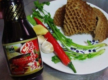 step1: 先準備好所需<span class="group_1">材料</span>ˊ如照片圖ˊ 牛肚我是燉牛肉時順便完成ˊ燉煮做法可參考之前分享過食譜