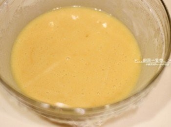 step6: <span class="group_1">馬德蓮</span>蓋上保鮮膜，放冰箱冷藏隔夜。