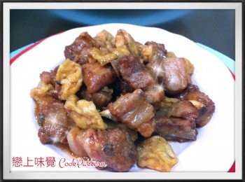 step6: 最後當電飯煲自動跳至「保溫」制時，即可。