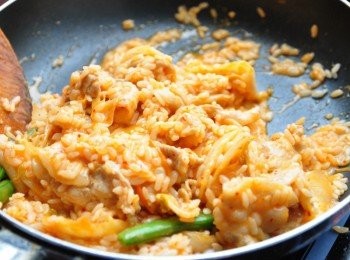 step6: 約莫6~8分鐘後即可起鍋